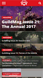 Mobile Screenshot of guildmag.com